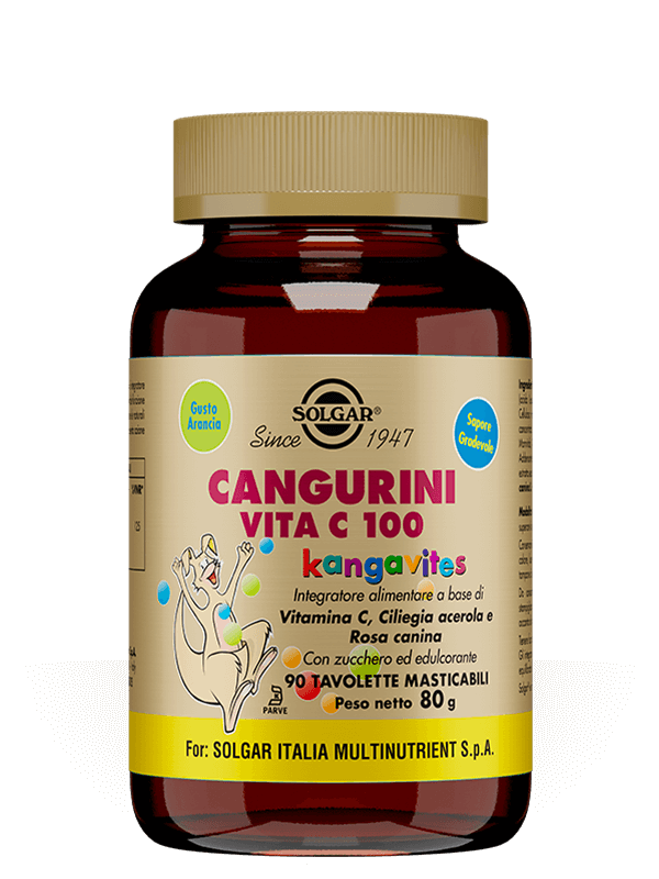 Solgar Cangurini Vitamina C 100 compresse masticabili