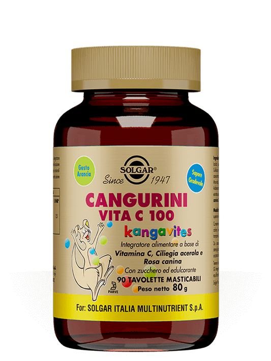 Solgar Cangurini Vitamina C 100 compresse masticabili