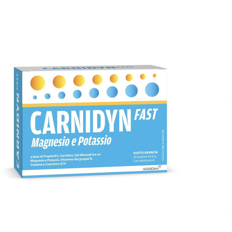 Carnidyn Fast Magnesio e Potassio 20 bustine