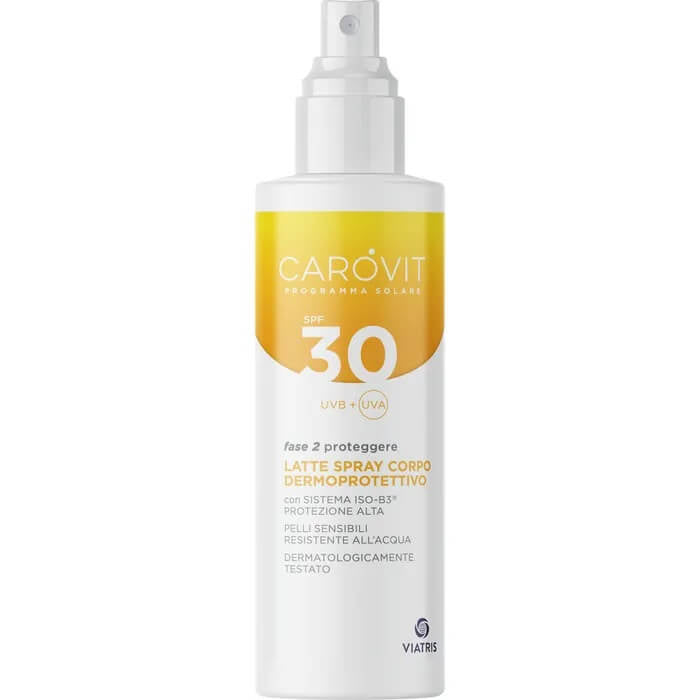 Carovit Latte Spray Solare Corpo SPF30 200ml