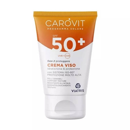 Carovit Crema Solare Viso SPF 50+ 50ml