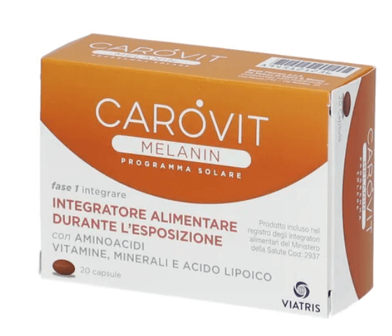 Carovit Melanin Programma Solare 20 capsule