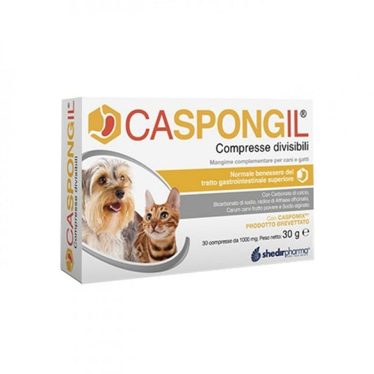 Caspongil Cani/Gatti 30 Compresse Divisibili