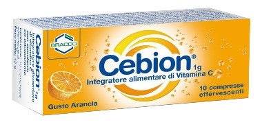 Cebion Vitamina C 10 compresse effervescenti Arancia