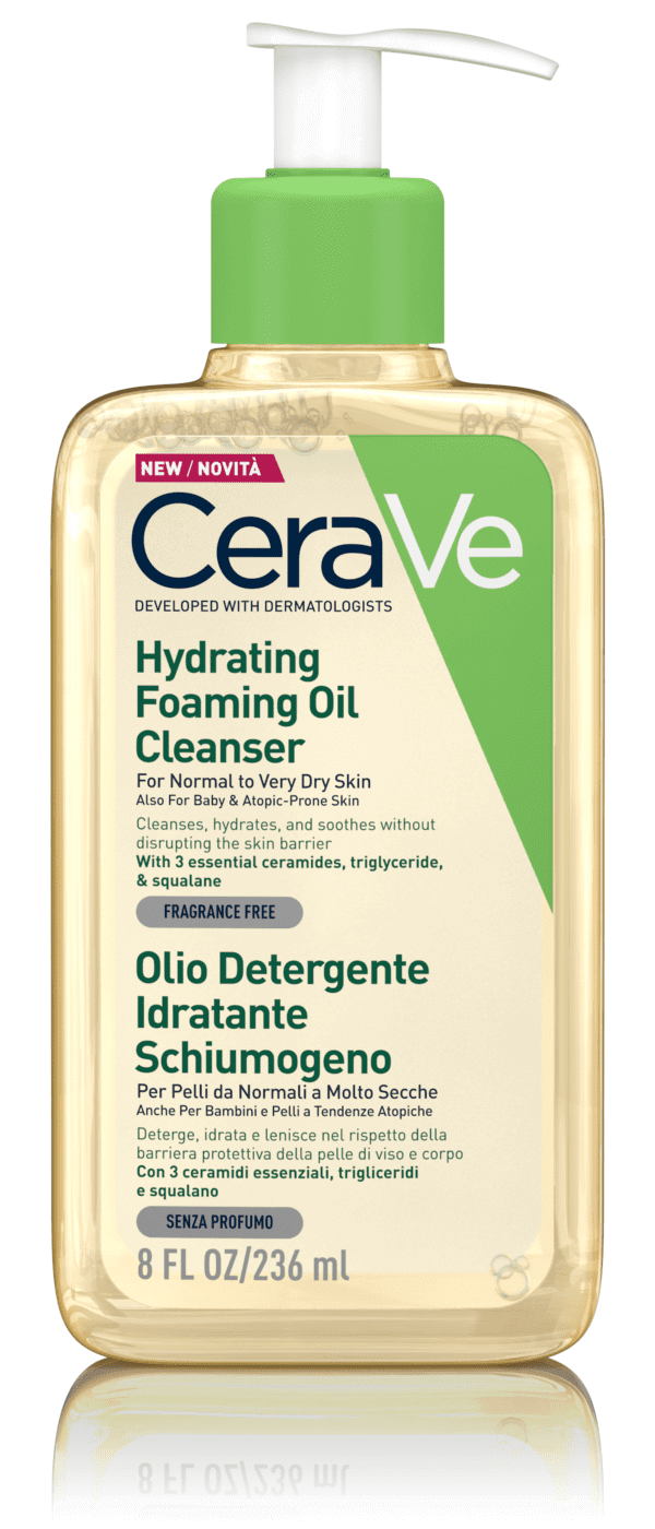 CeraVe Olio Detergente Idratante Schiumogeno 236ml