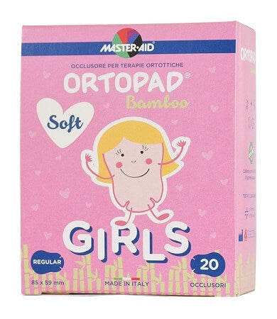 Cerotto Oculare Per Ortottica Ortopad Soft Girls Regular 20 Pezzi