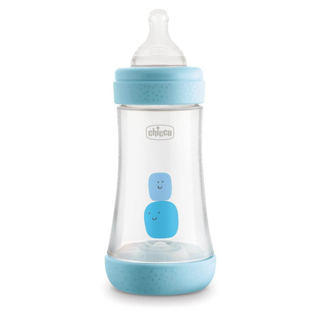 Chicco Biberon Perfect 5 240ml Celeste