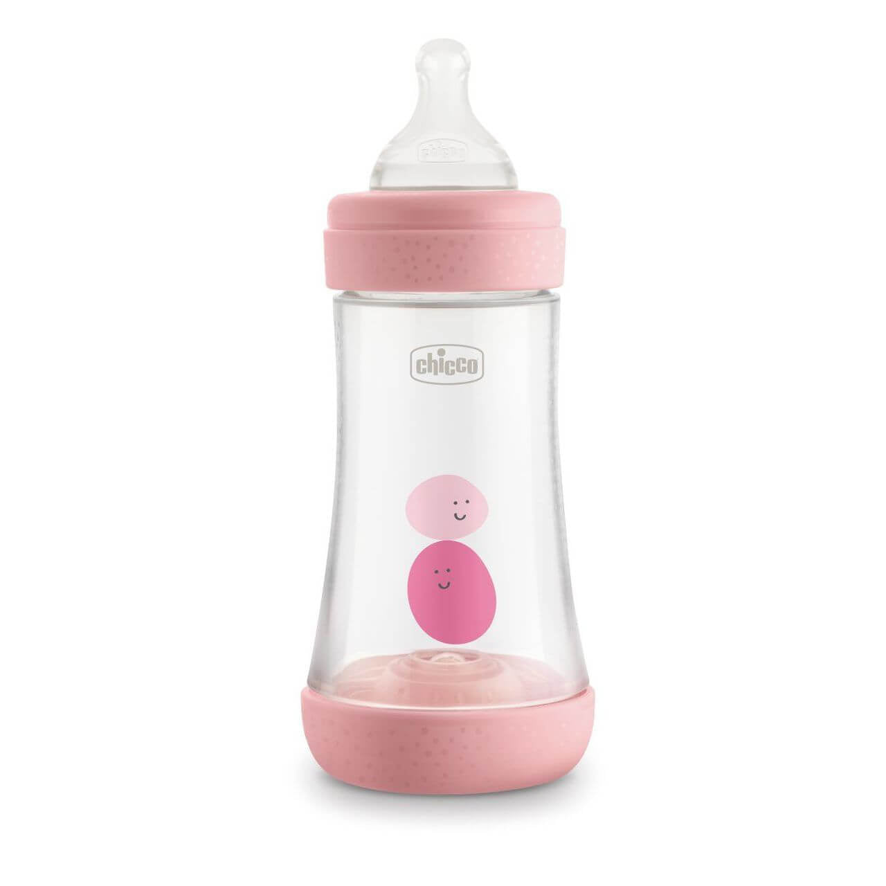 Chicco Biberon Perfect 5 240ml Rosa