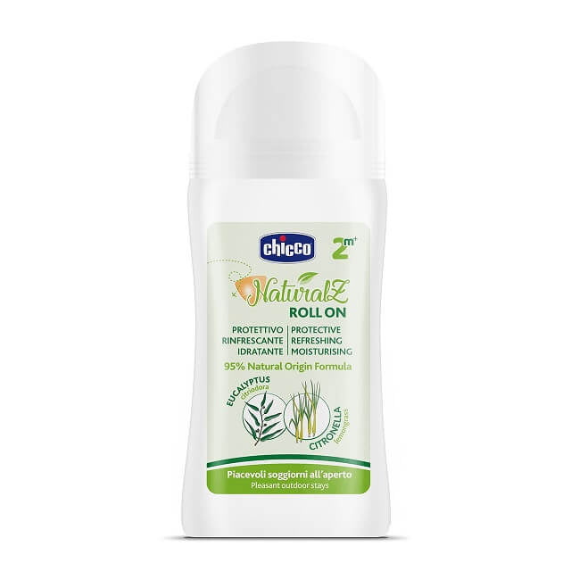 Chicco NaturalZ Roll-On Anti Zanzare Rinfrescante e Protettivo 60ml