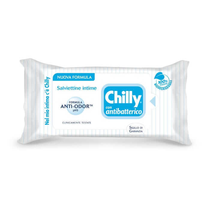 Chilly Salviette Intime con Antibatterico 12 pezzi