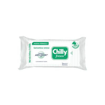 Chilly Salviette Intime Fresco 12 pezzi