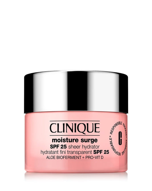 Clinique Moisture Surg SPF25 Sheer Hydrator Crema Idratante Viso 50ml