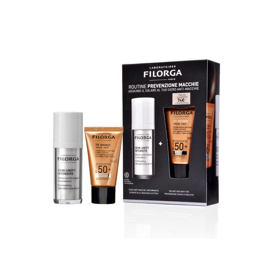 Filorga Cofanetto Skin-Unify Intensive Siero 30ml + Uv-Bronze Solare Viso 40ml SPF50+