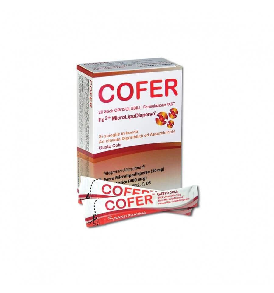 Cofer 20 stick orosolubili