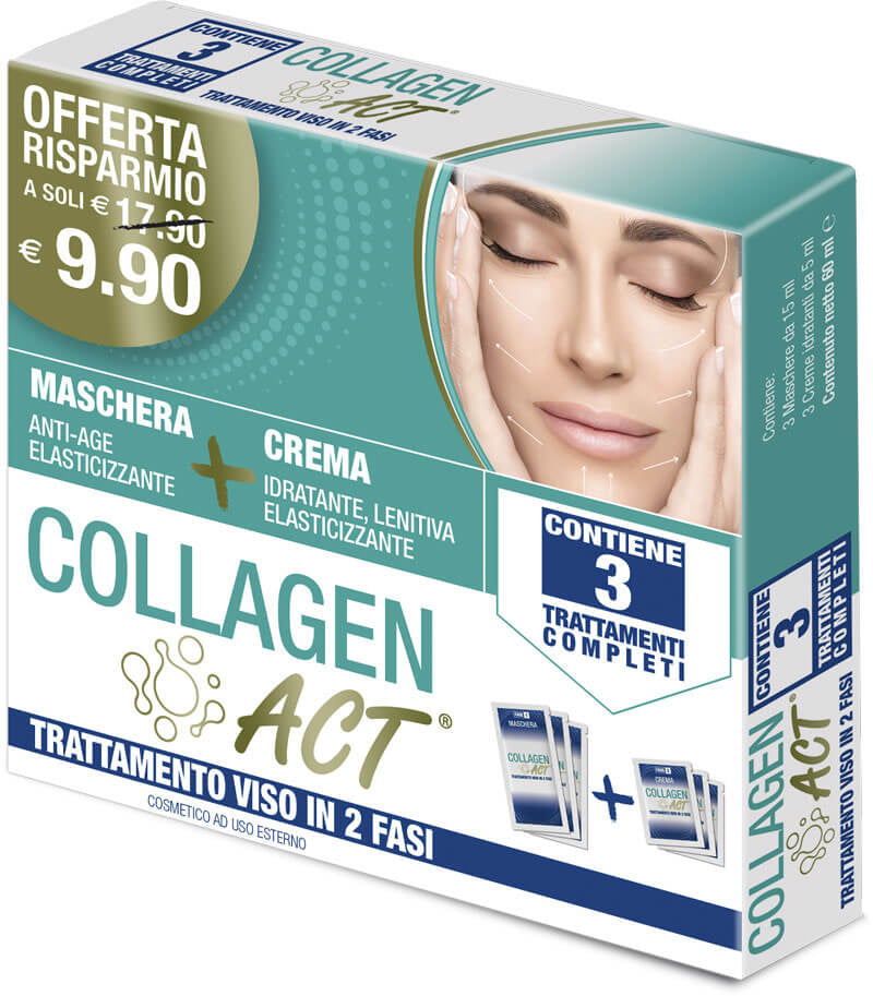 Collagen Act Trattamento Viso in 2 Fasi