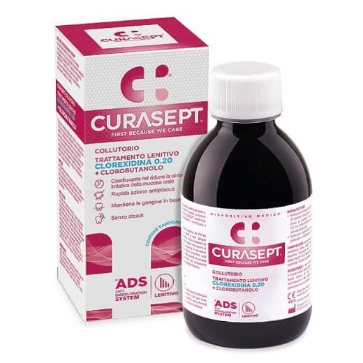 Curasept ADS Collutorio 0.20 Trattamento Lenitivo 200ml