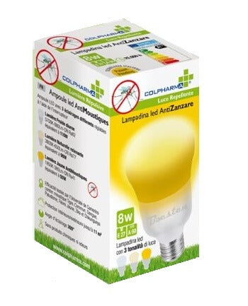 Colpharma Lampadina Led Antizanzare 8W