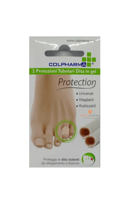 Colpharma Protezione Tubolare Dita 2 pezzi