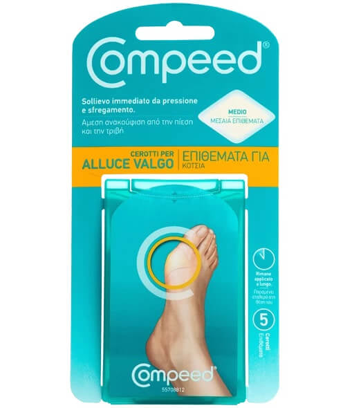 Compeed Cerotti Alluce Valgo 5 pezzi