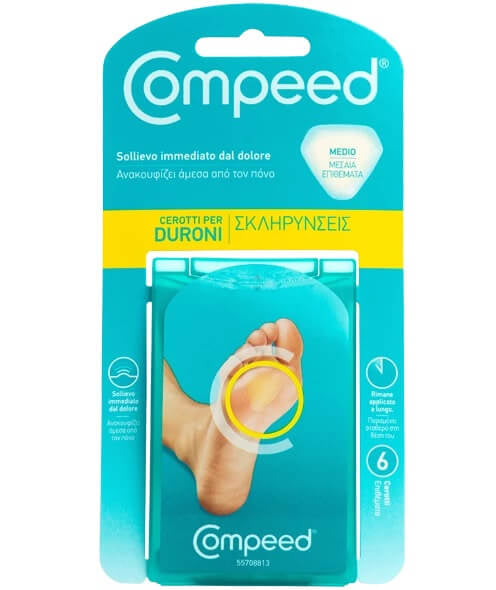 Compeed Cerotti per Duroni 6 pezzi