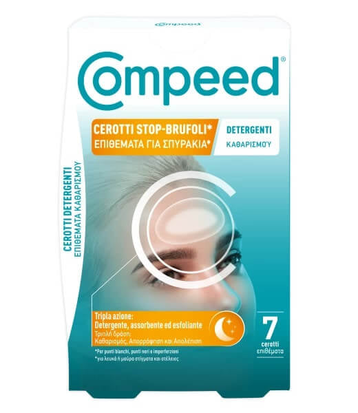 Compeed Cerotti Stop-Brufoli Detergenti 7 pezzi