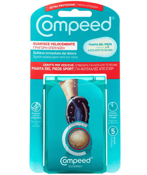 Compeed Vesciche Pianta Piede 5 Cerotti