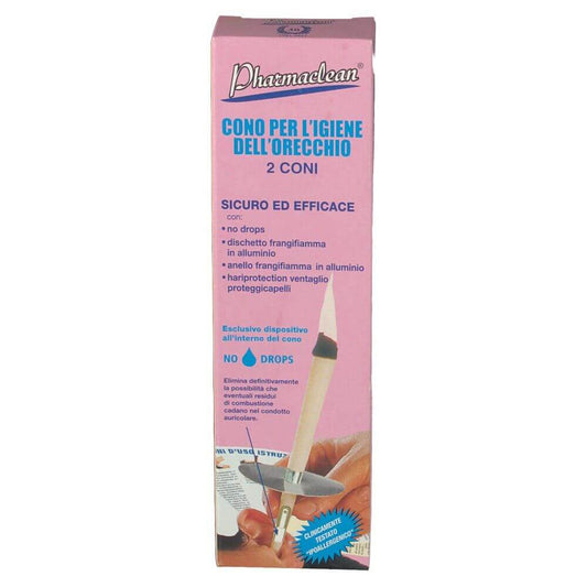 Cono Pulizia Orecchio Pharmaclean 2 Pezzi