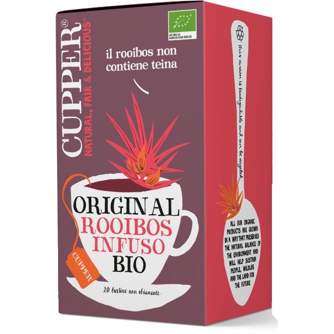 Cupper Tè Rooibos Bio 20 Filtri 40g