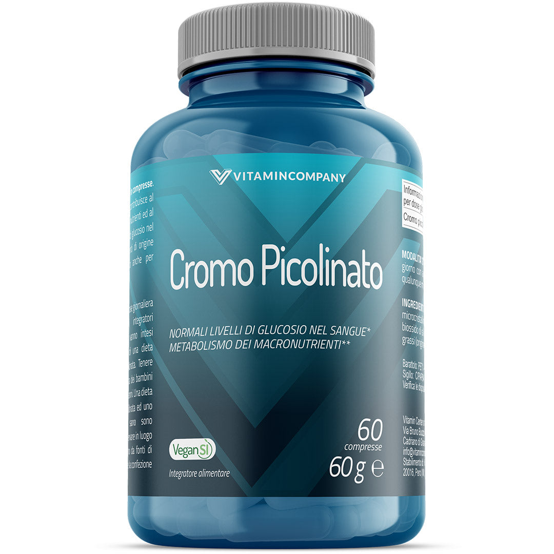 Vitamincompany Cromo Picolinato 60 Compresse