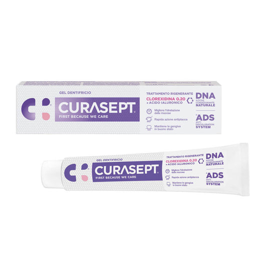 Curasept ADS-DNA Dentifricio Trattamento Rigenerante 0.20 Clorexidina + Acido Ialuronico 75ml