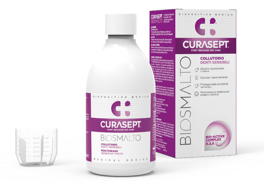 Curasept Biosmalto Collutorio Denti Sensibili 300ml