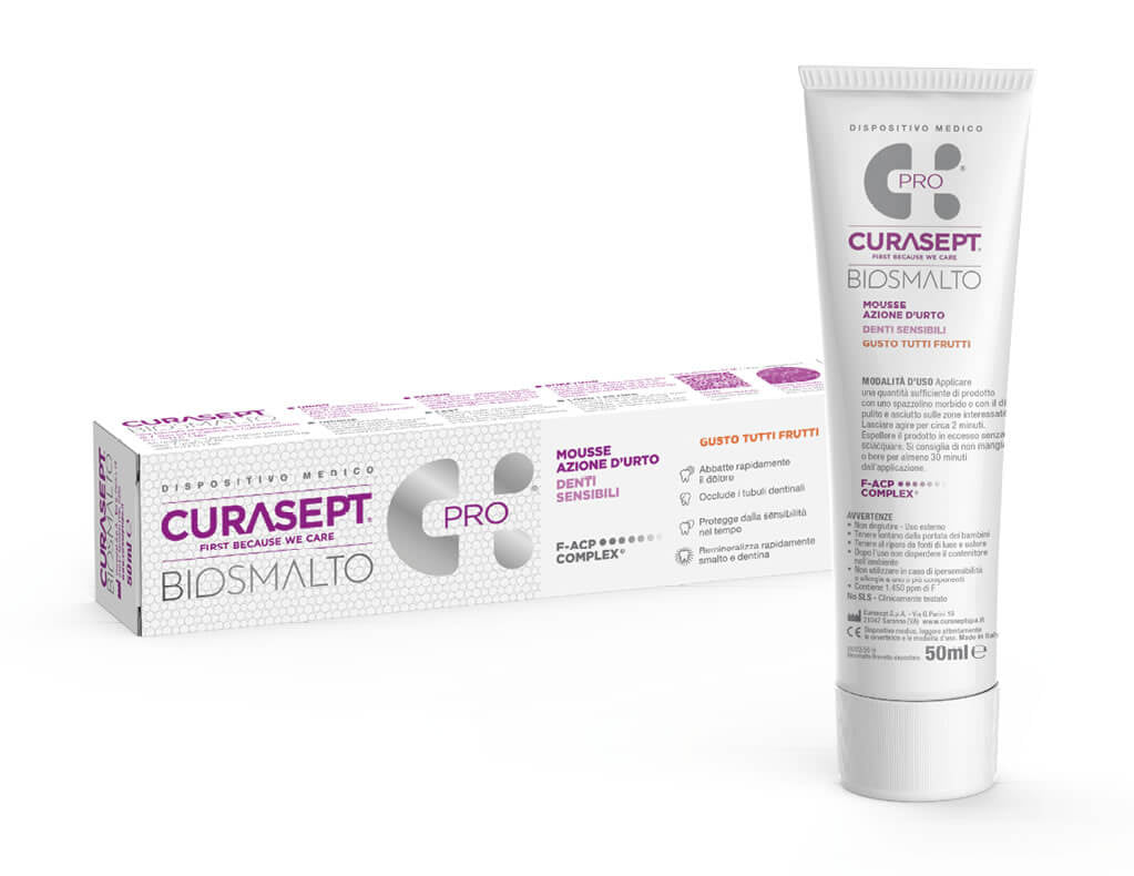 Curasept Biosmalto Mousse Denti Sensibili 50ml