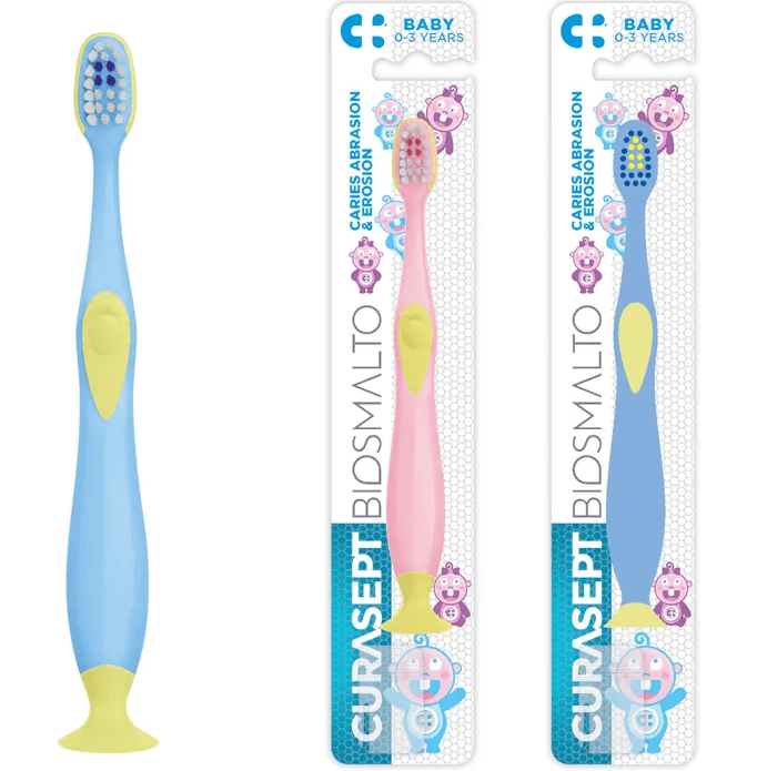 Curasept Biosmalto Spazzolino Baby 0-3 Anni 1 Pezzo