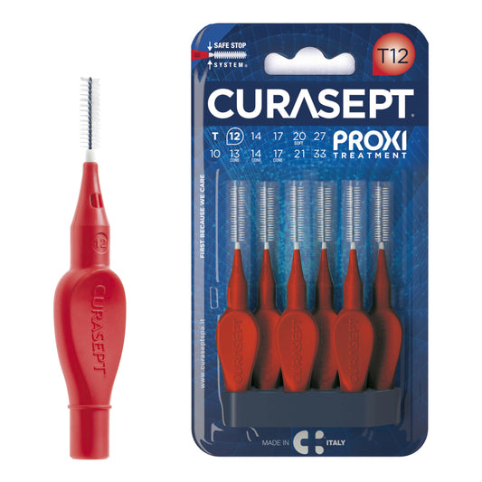 Curasept Proxi Scovolini T12 Rosso 1,2 mm 6 pezzi