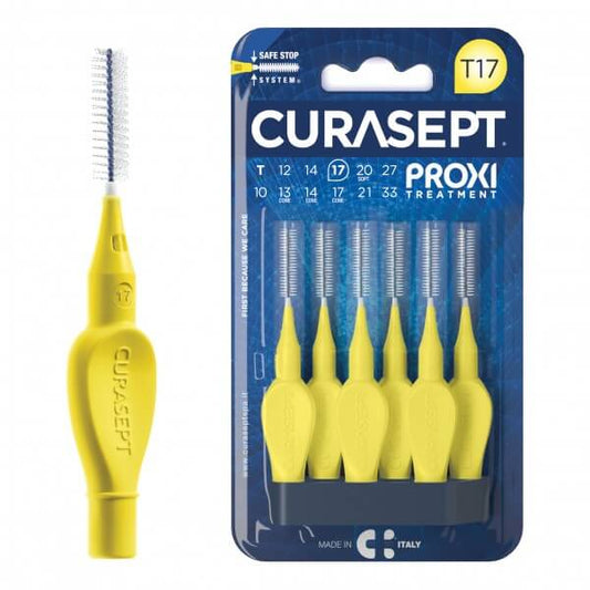 Curasept Proxi Scovolini T17 Giallo 1,7 mm 6 pezzi