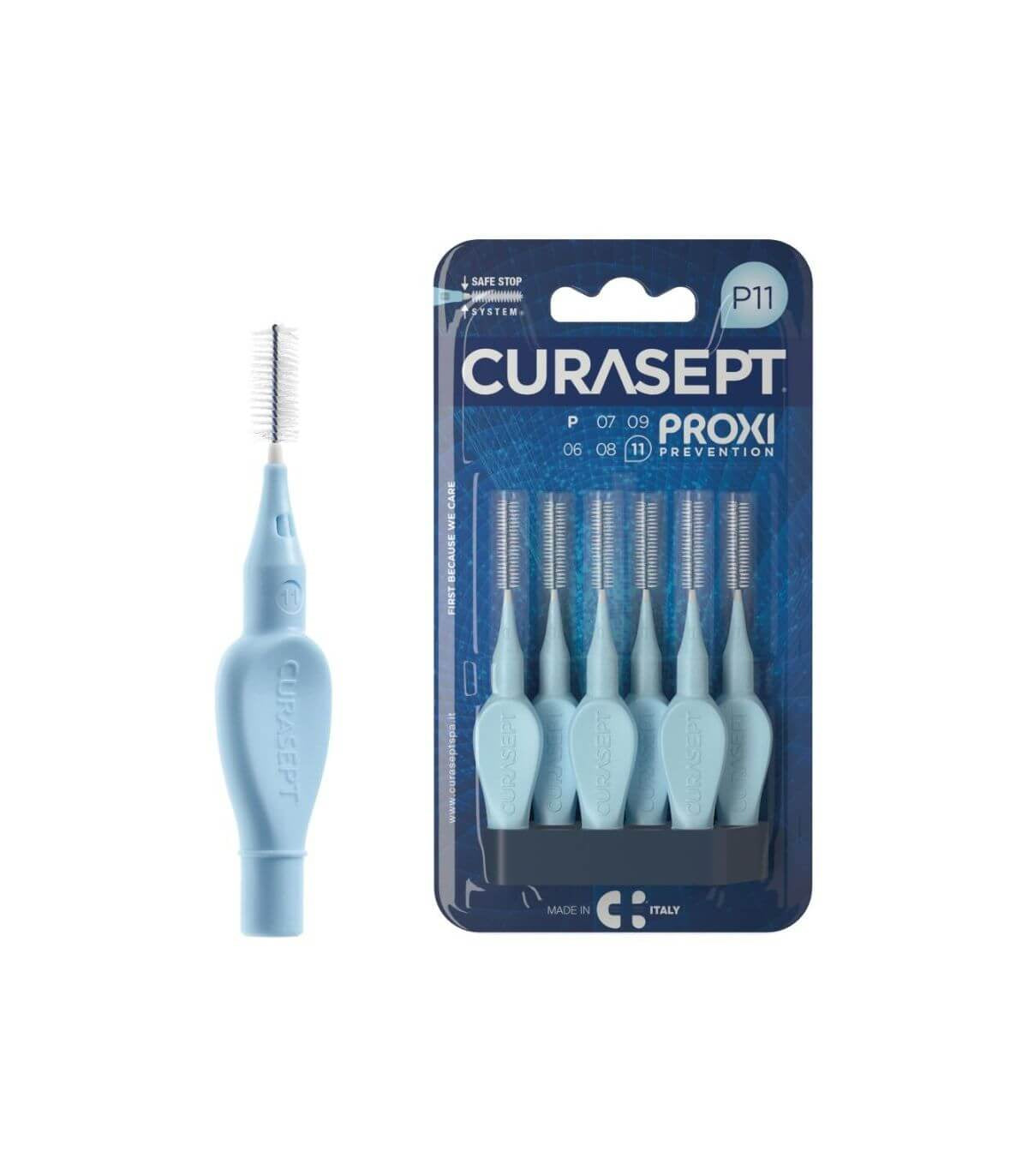 Curasept Proxi Scovolini Prevention P11 Azzurro 6 pezzi