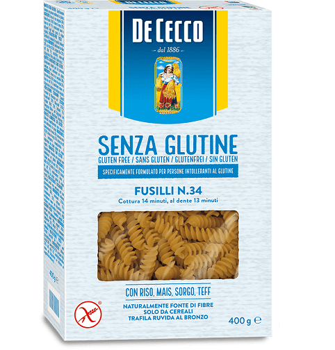 De Cecco Fusilli N34 Senza Glutine 400g