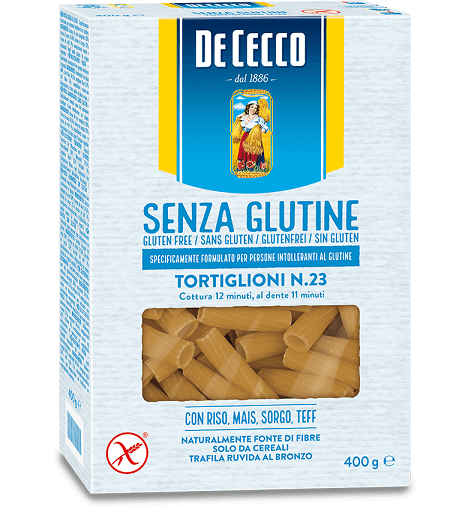 De Cecco Tortiglioni N23 Senza Glutine 400g