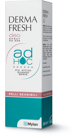 Dermafresh Ad Hoc Pelli Sensibili Deodorante Spray 100ml