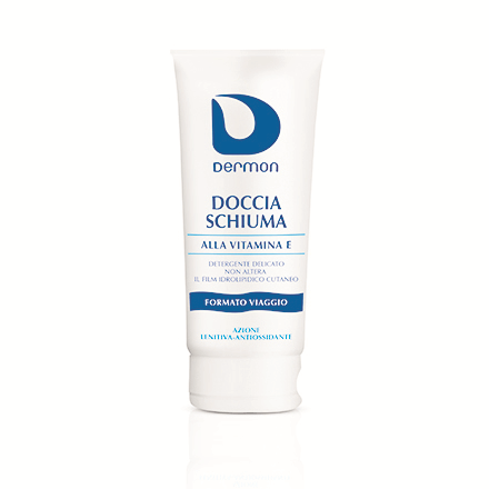 Dermon Doccia Schiuma alla Vitamina E Formato Viaggio 100ml