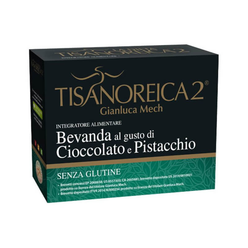 Dieta Tisanoreica Bevanda al gusto Cioccolato e Pistacchio 4 preparati da 30g