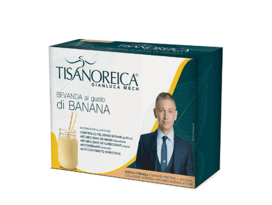 Dieta Tisanoreica Bevanda Gusto Banana 4 preparati da 28g