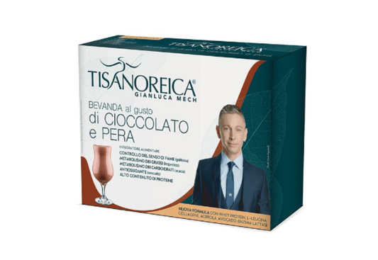 Dieta Tisanoreica Bevanda Gusto Cioccolato e Pera 4 preparati da 28g