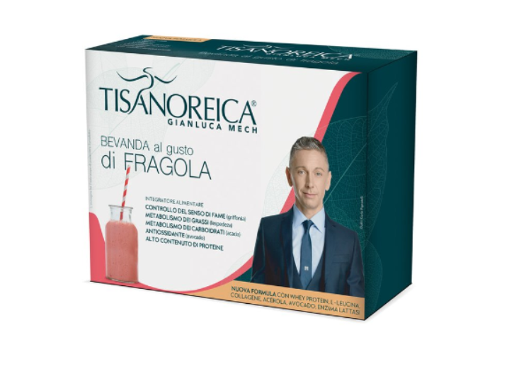 Dieta Tisanoreica Bevanda Gusto Fragola 4 preparati da 28g