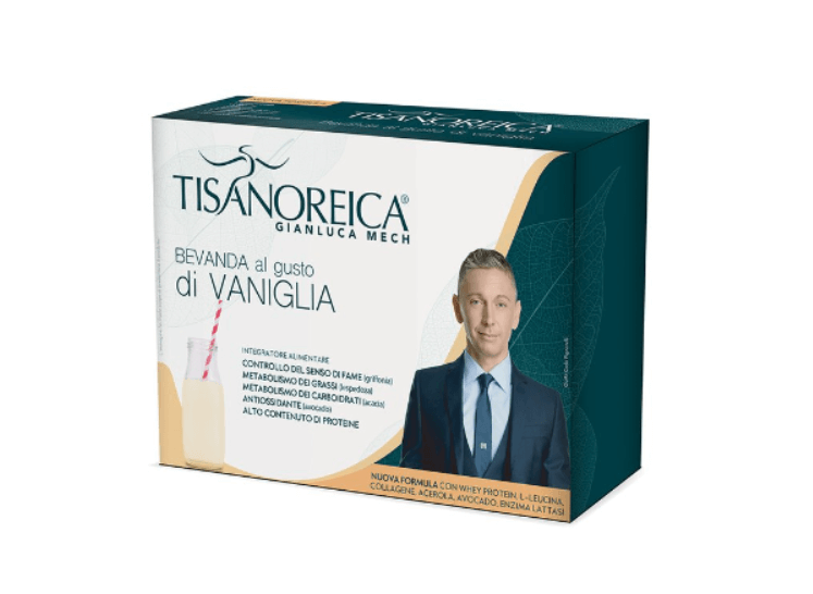 Dieta Tisanoreica Bevanda Gusto Vaniglia 4 preparati da 28g