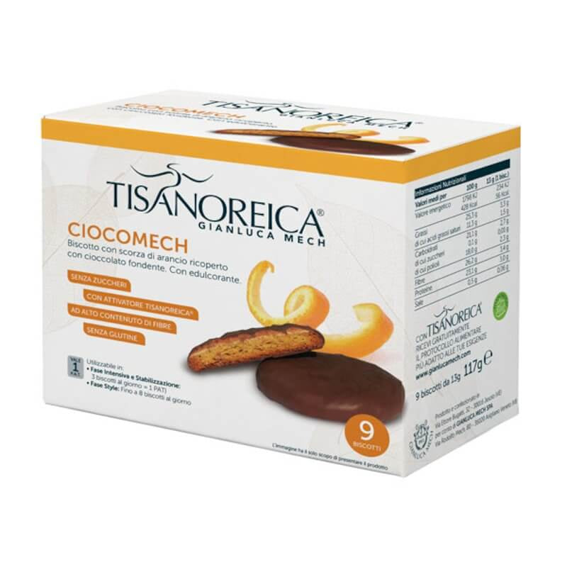 Dieta Tisanoreica Cioco Mech Arancio Conf. 9 Biscotti