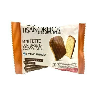 Dieta Tisanoreica Style Mini Fette con Base di Cioccolato 40g