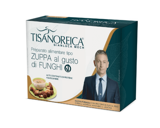 Dieta Tisanoreica Zuppa Funghi 4 preparati da 34 g