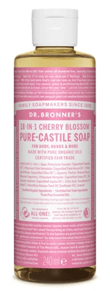 Dr. Bronner's Sapone Liquido Fiori di Ciliegio 240ml