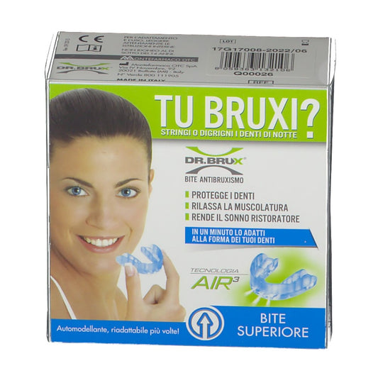 Dr. Brux Bite Superiore Notte Trasparente